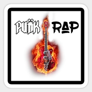 Punk Rap Collection (Fonce Amour) Sticker